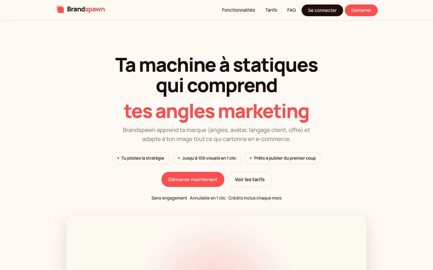 BrandSpawn website preview