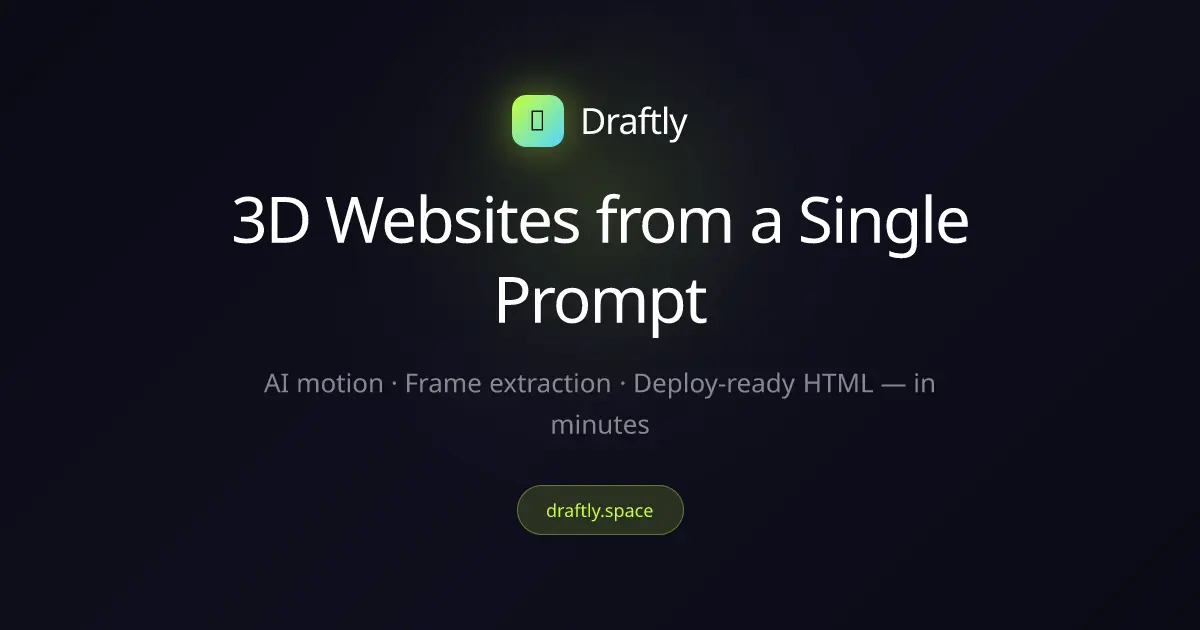 Draftly website preview
