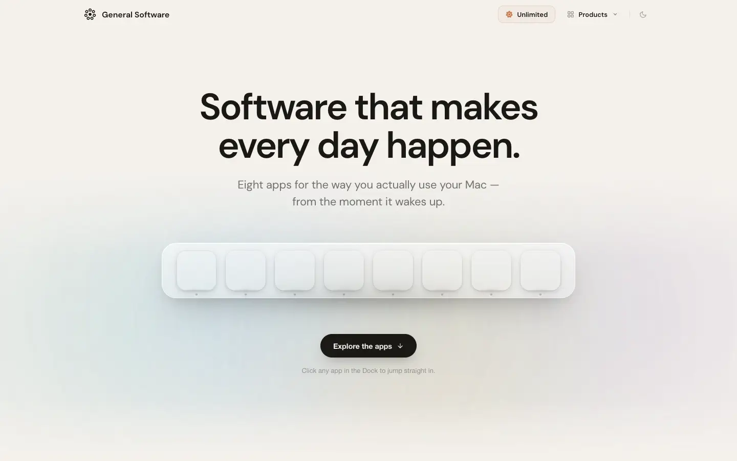 General Software website preview