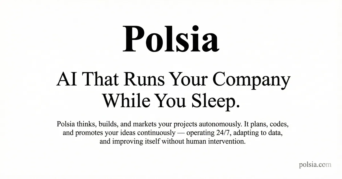Polsia website preview