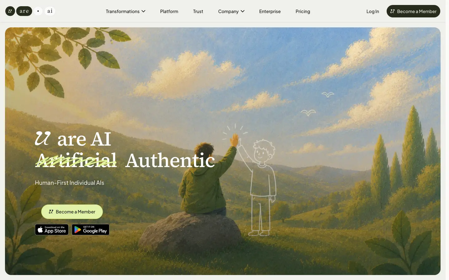 Uare website preview
